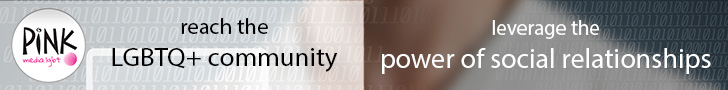 Pink Media 728x90 Leaderboard Banner 2025